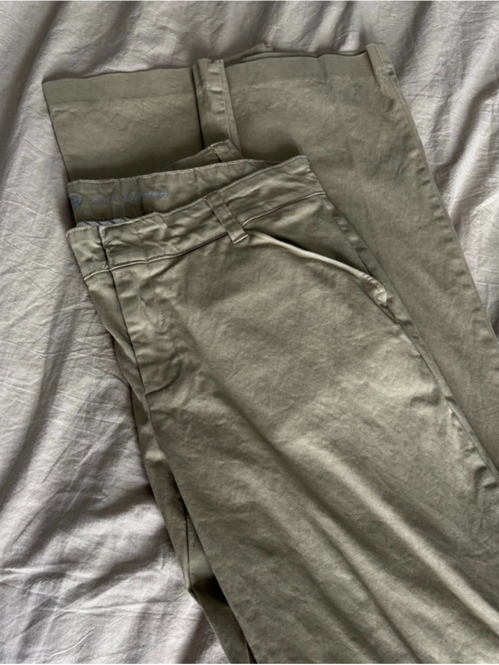 Dickies Women's Flex Relaxed Fit Pants - Khaki - Size 6
